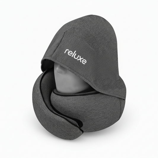 Reluxe Hooded Travel Neck Pillow